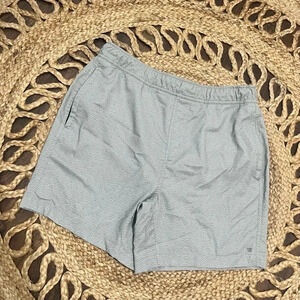 Mack Weldon Shorts Men’s Size Lg Grey Athletic Zipper Pockets